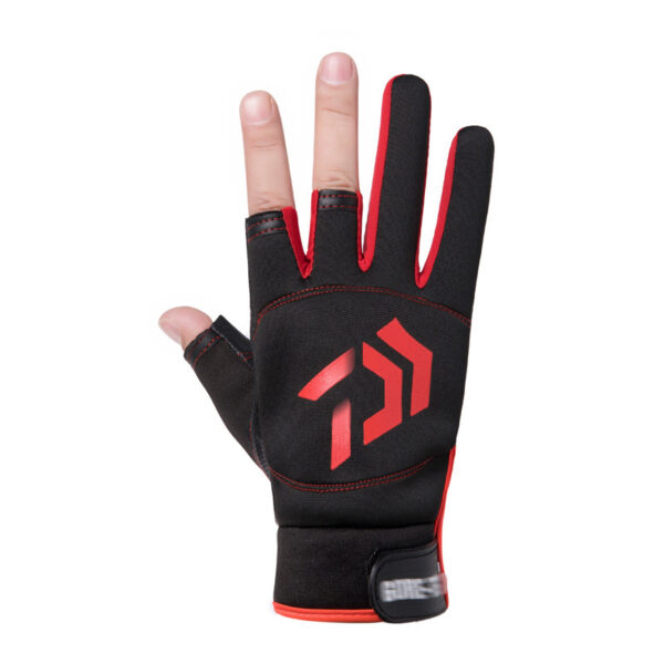 Outdoor Fishing Gloves Windproof Waterproof Fingerless Gloves - Image 9